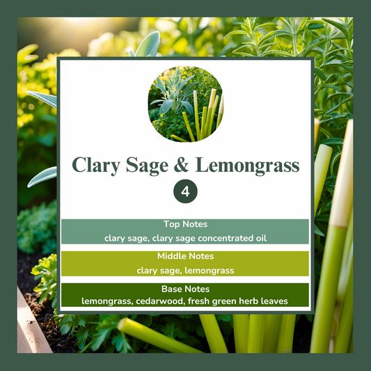 Waxmelts - Clary Sage & Lemongrass