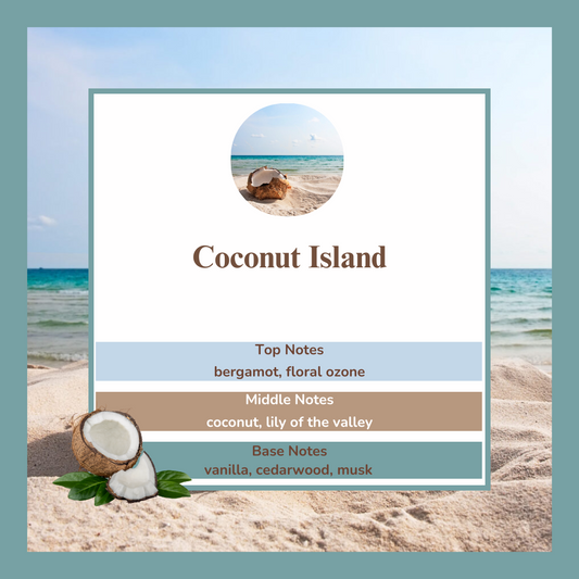 Waxmelts - Coconut Island - 🥥🌊🥥