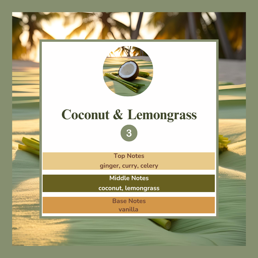 Waxmelts - Coconut & Lemongrass