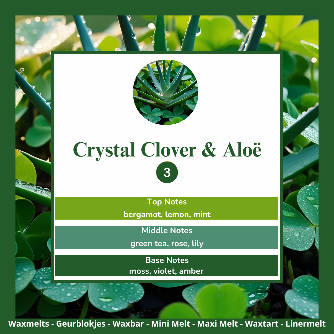 Waxmelts - Crystal Clover & Aloë