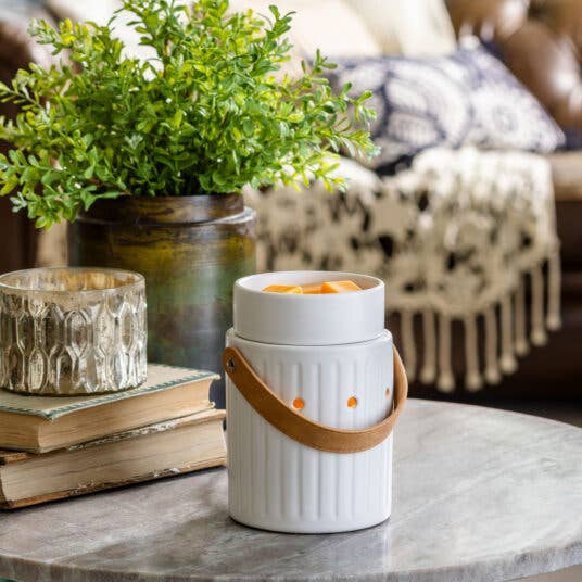 Geurlamp/waxwarmer Leather Classic