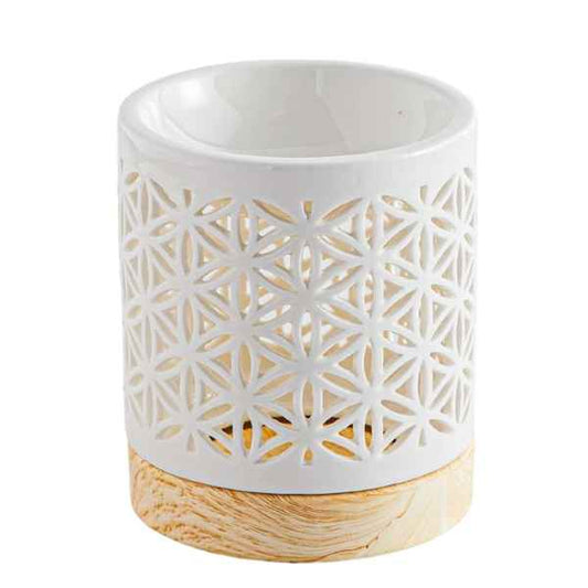 Klassieke geurbrander - Céramy collectie - Flower of Life