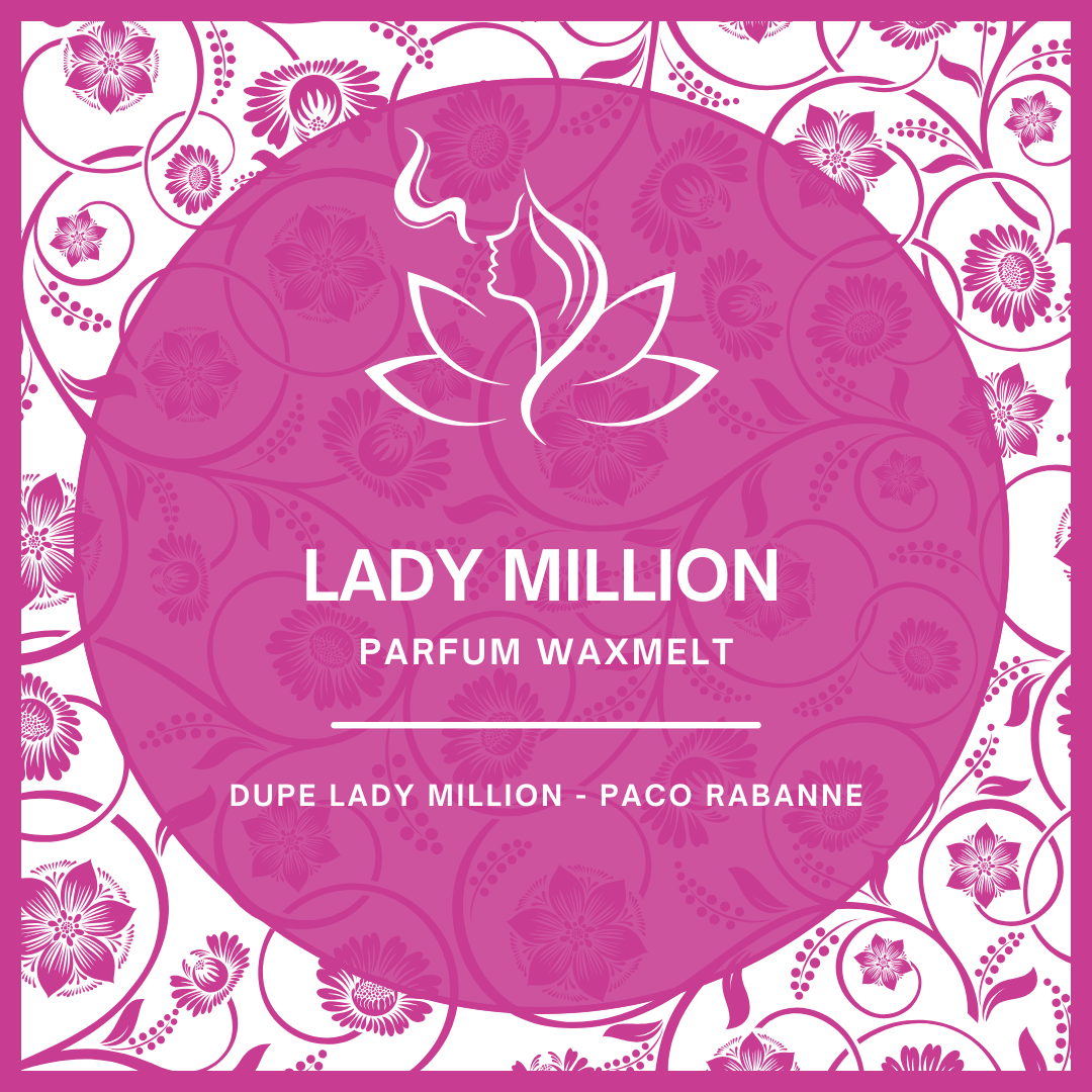 Waxmelts met parfumgeur - Lady Million