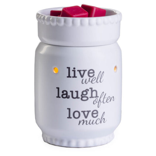 Geurlamp/waxwarmer Live Laugh Love