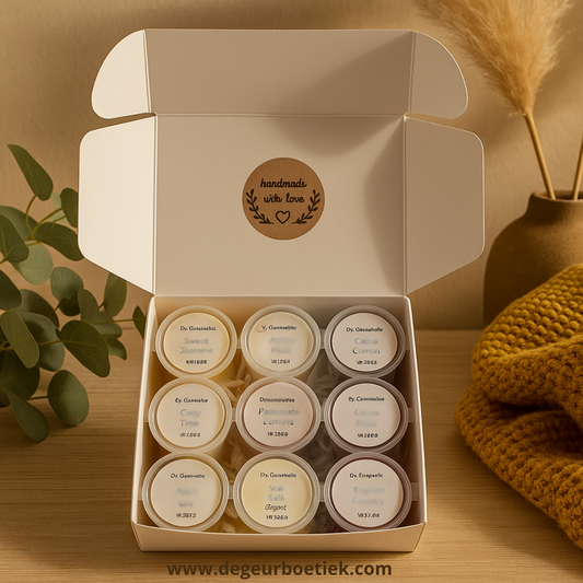 Waxmelts Bestseller Discovery Testbox - Ontdek je Favoriete Geuren (18 stuks)