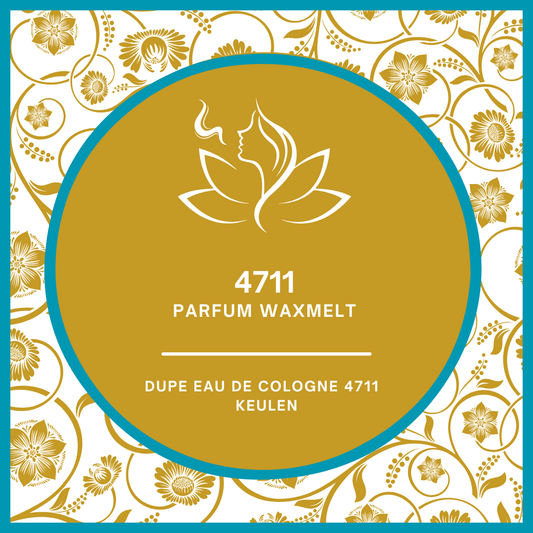 Waxmelts met parfumgeur dupe 4711 Original Eau de Cologne - fris en klassiek - www.degeurboetiek.com