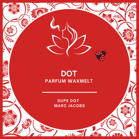 Waxmelts met parfumgeur dupe Dot van Marc Jacobs - vrolijk en fruitig - www.degeurboetiek.com