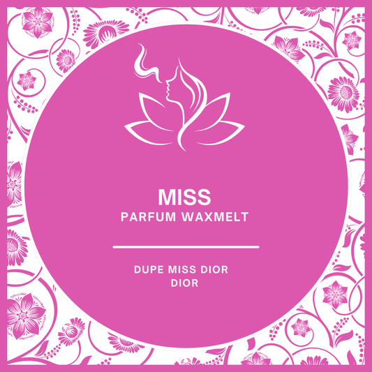 Waxmelts met parfumgeur dupe Miss Dior - Dior - www.degeurboetiek.com