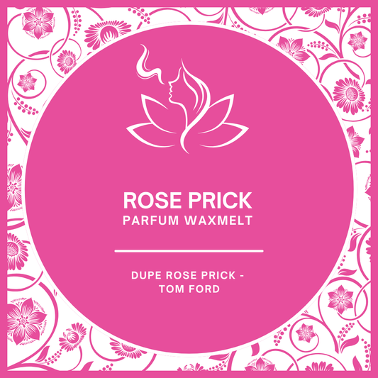 Waxmelts met parfumgeur dupe Rose Prick van Tom Ford - luxueus en provocerend -www.degeurboetiek.com