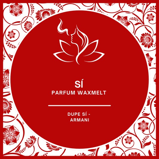 Waxmelts met parfumgeur dupe Sì van Armani - elegant en sensueel - www.degeurboetiek.com