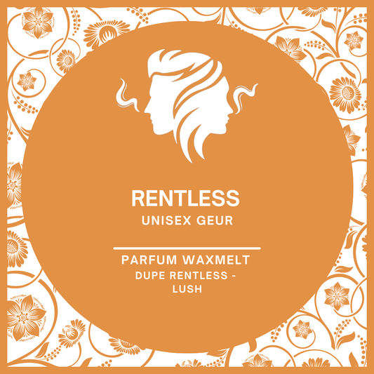 Waxmelts met parfumgeur dupe Rentless van Lush - kruidig en spiritueel - www.degeurboetiek.com