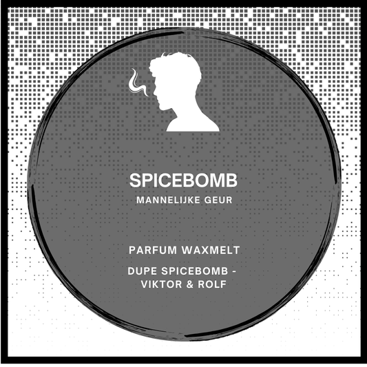 Waxmelts met parfumgeur dupe Spicebomb van Viktor & Rolf - kruidig en krachtig - www.degeurboetiek.com