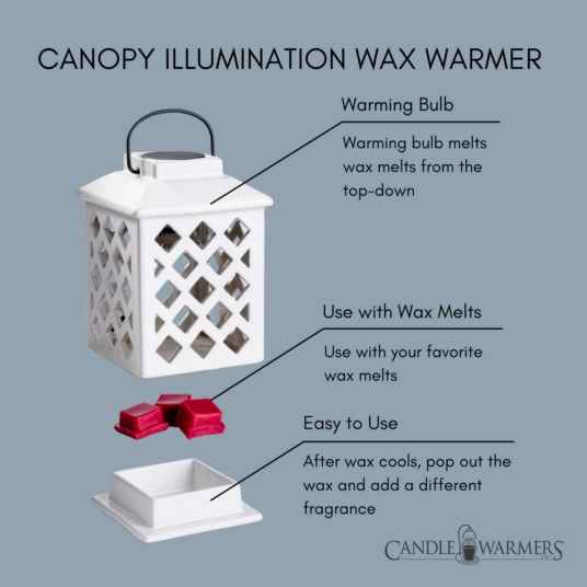 Geurlamp/waxwarmer Trellis