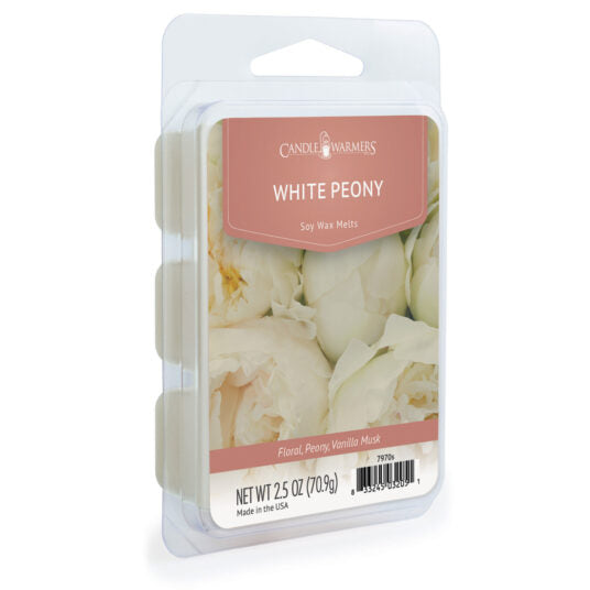 CandleWarmers™ Classics - waxmelts 6-pack - White Peony